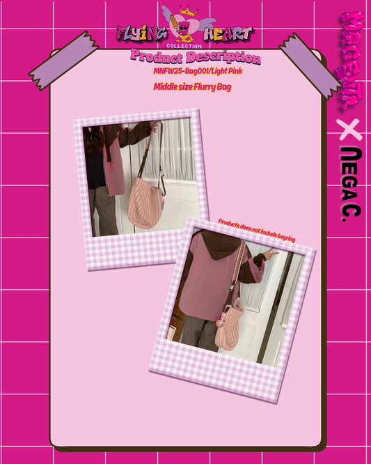 MXN Flurry Bag|Light Pink