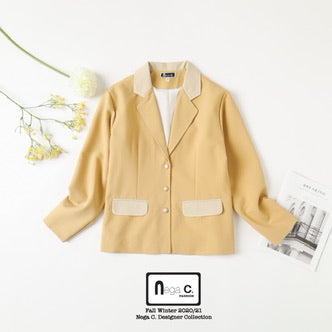 Nega C. เบลเซอร์บล็อกสีอเนกประสงค์ | Qiang สีเหลือง |