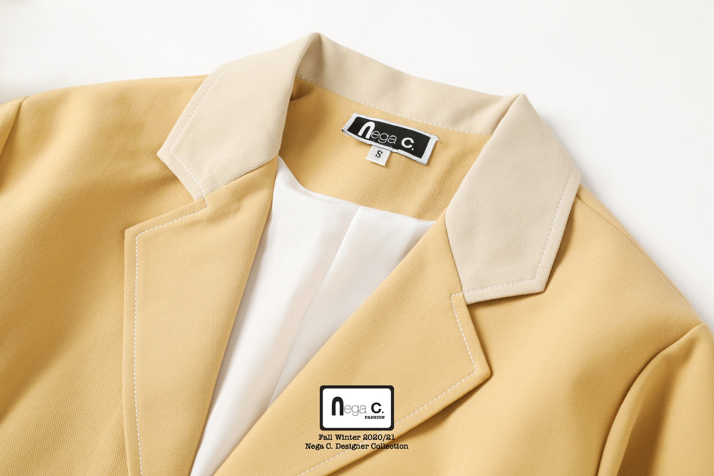 Nega C. เบลเซอร์บล็อกสีอเนกประสงค์ | Qiang สีเหลือง |