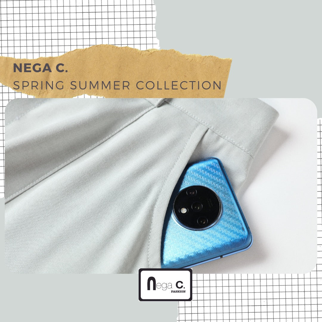 Nega C. กางเกงชั้นในสีทึบที่สดใหม่และใช้งานได้หลากหลาย | สีฟ้าอ่อน | ไม่มีซับใน