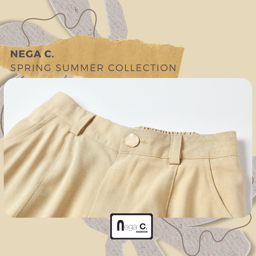 Nega C. กางเกงชั้นในสีทึบสดและอเนกประสงค์ | สีเหลือง | ไม่มีซับใน
