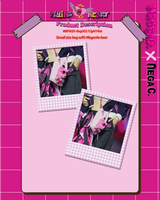 MXN Mini Bear bag| Light Pink