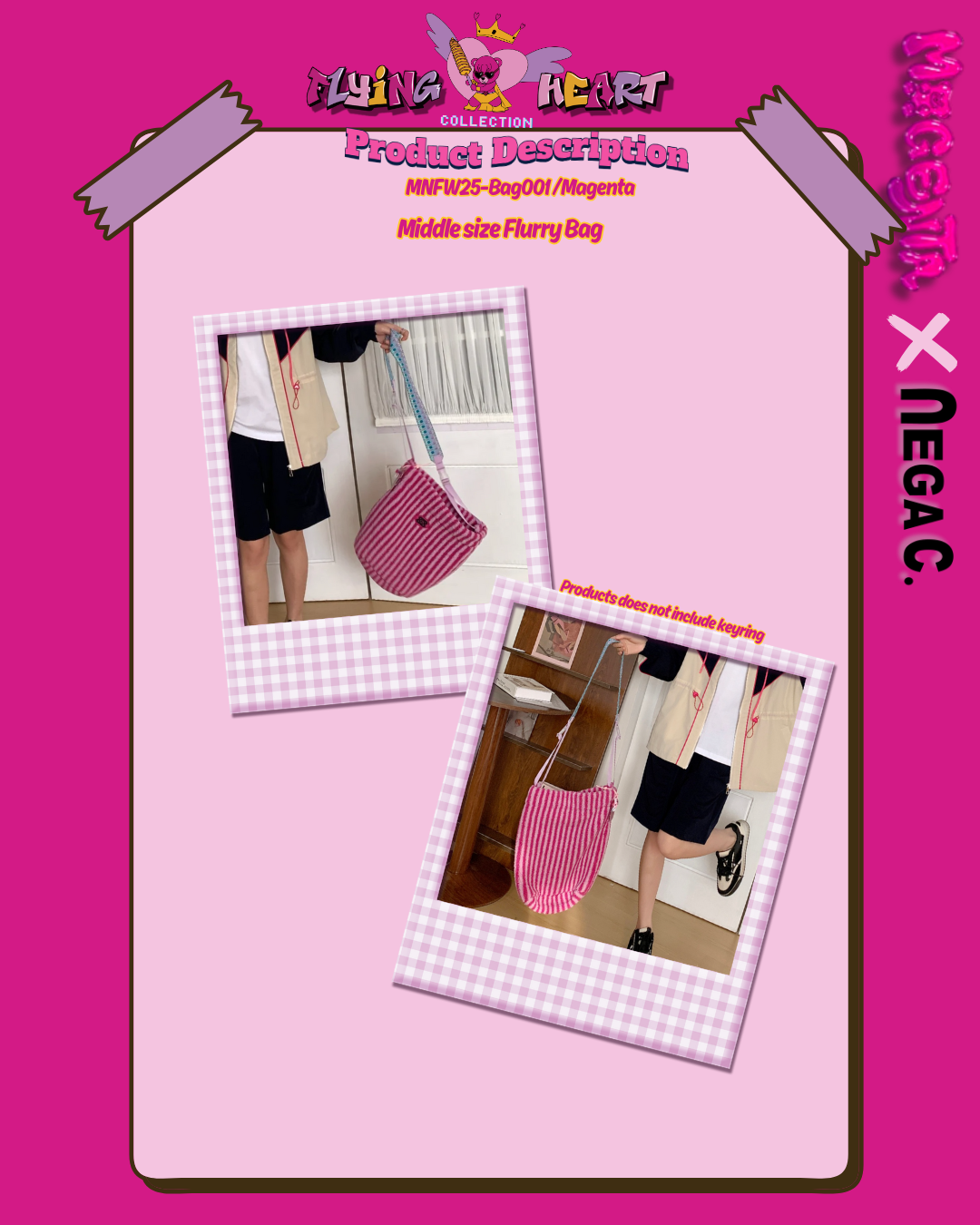 MXN Flurry Bag|Magenta