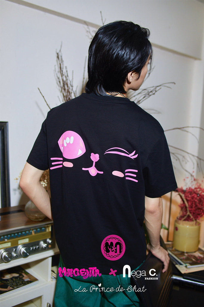 MxN Varain Wink T-shirt [MGNC_top004/Black]